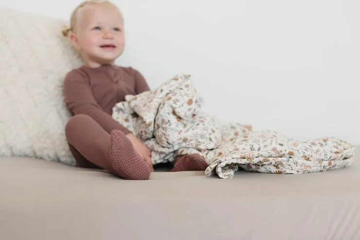 Mebie Baby Muslin Swaddle Blanket - Meadow Floral