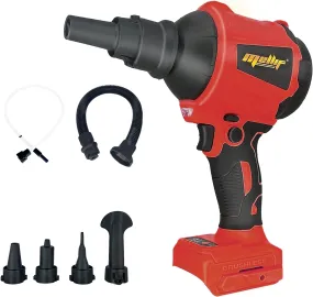 Mellif High Volume Compressed Air Duster Compatible with Milwaukee M18 18V Battery (Battery NOT Included)