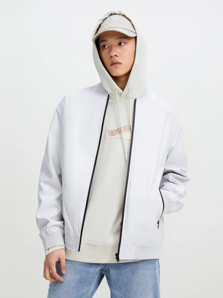 Men's Protective Technology Fitted Chemical Fiber Jacket