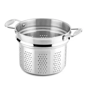 Mepra Glamour Stone pasta insert diam. 22 cm. stainless steel
