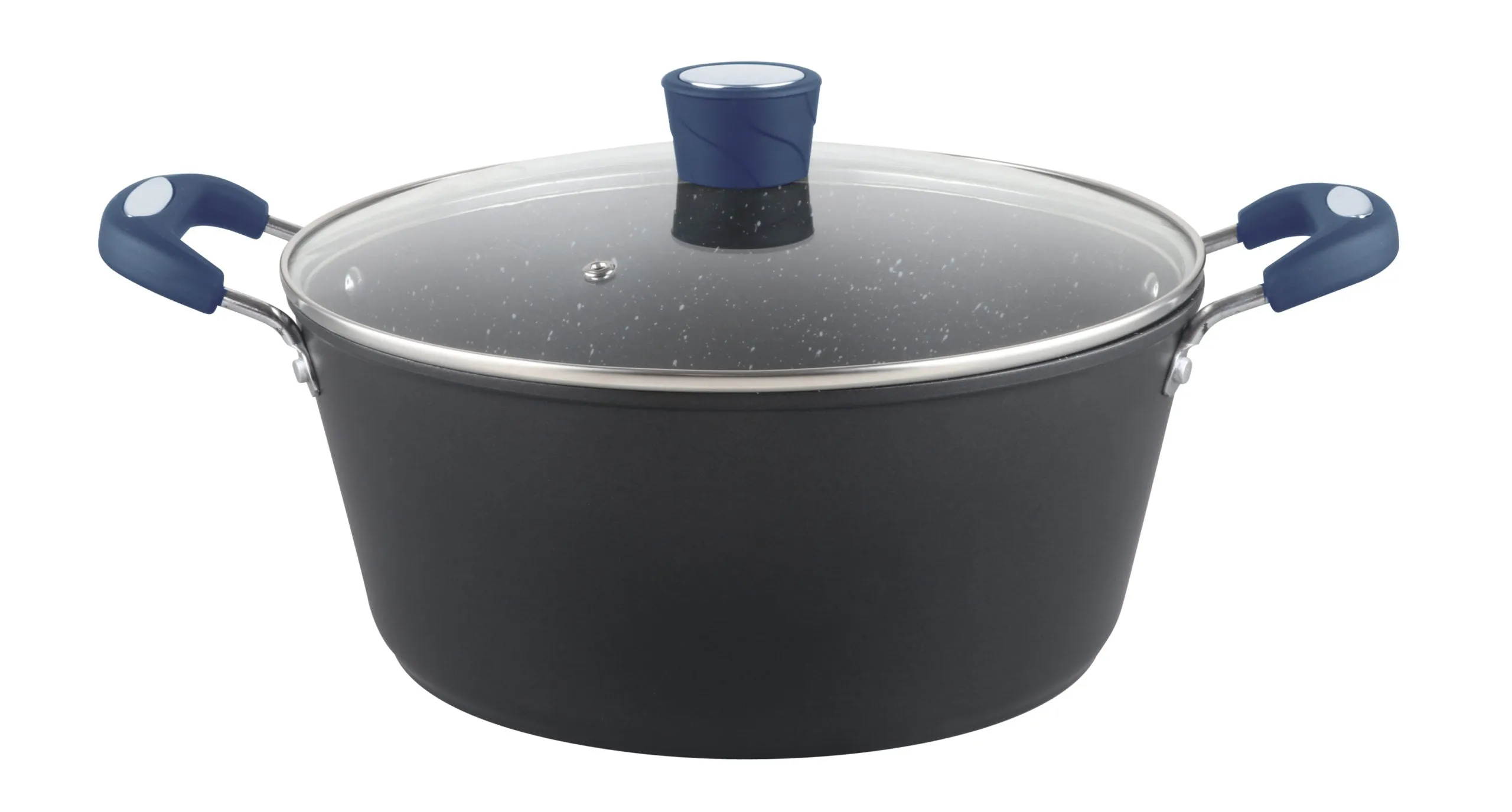 Millvado Blue Rainbow Non Stick Pot 4.5qt 1pc