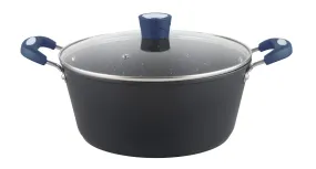 Millvado Blue Rainbow Non Stick Pot 4.5qt 1pc
