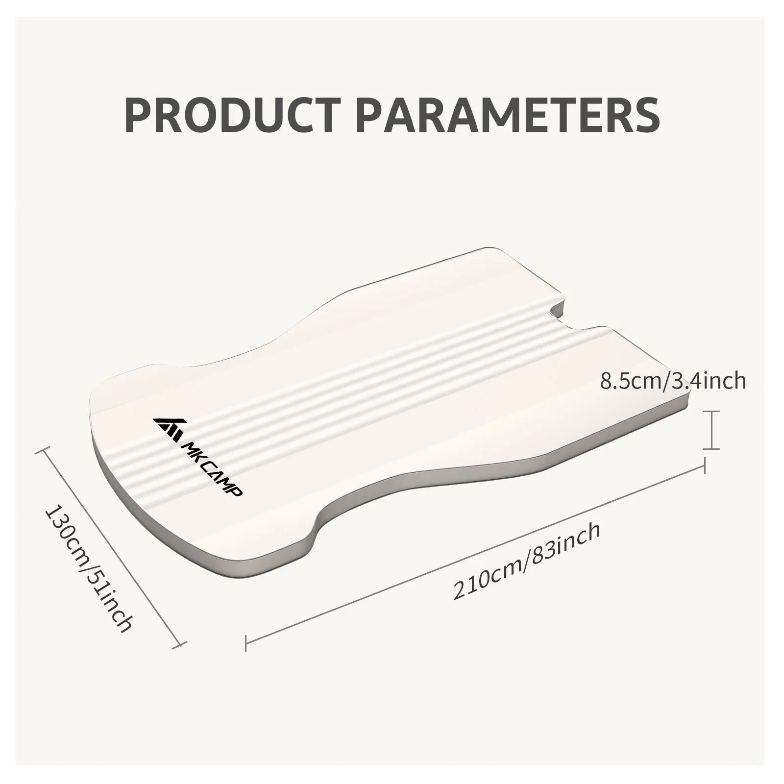 MKCAMP™ Hot selling Self-Inflatable Model Y/X/3 Mattress