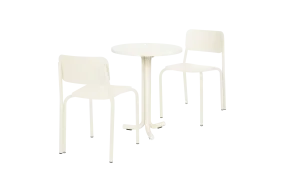Nokk Cafe Table & 2x Kei Chair Bundle