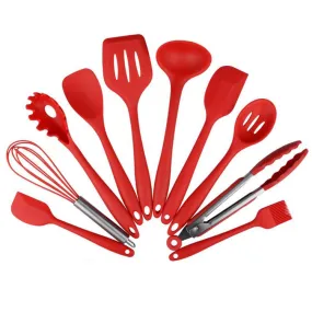 Non-Stick Silicone Kitchen Utensils Set