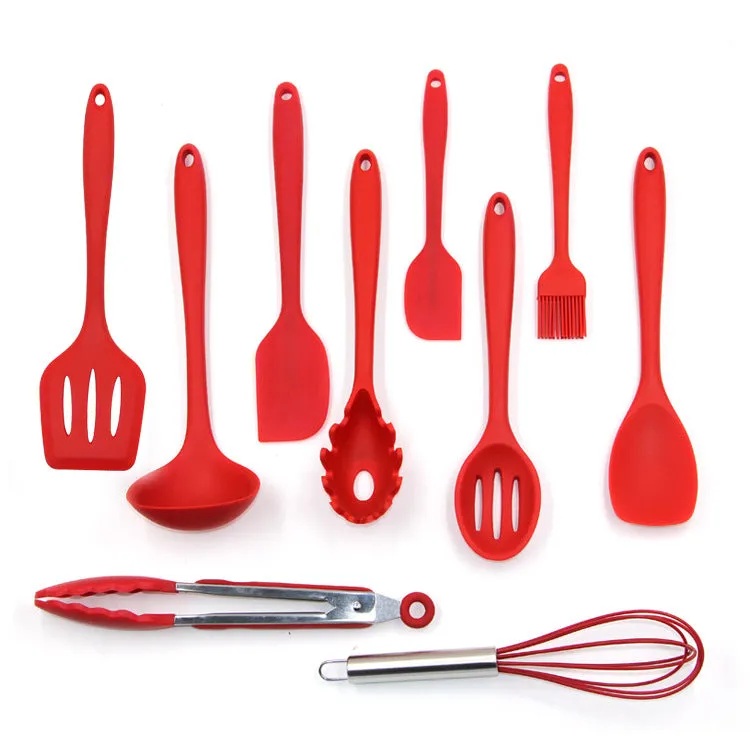 Non-Stick Silicone Kitchen Utensils Set