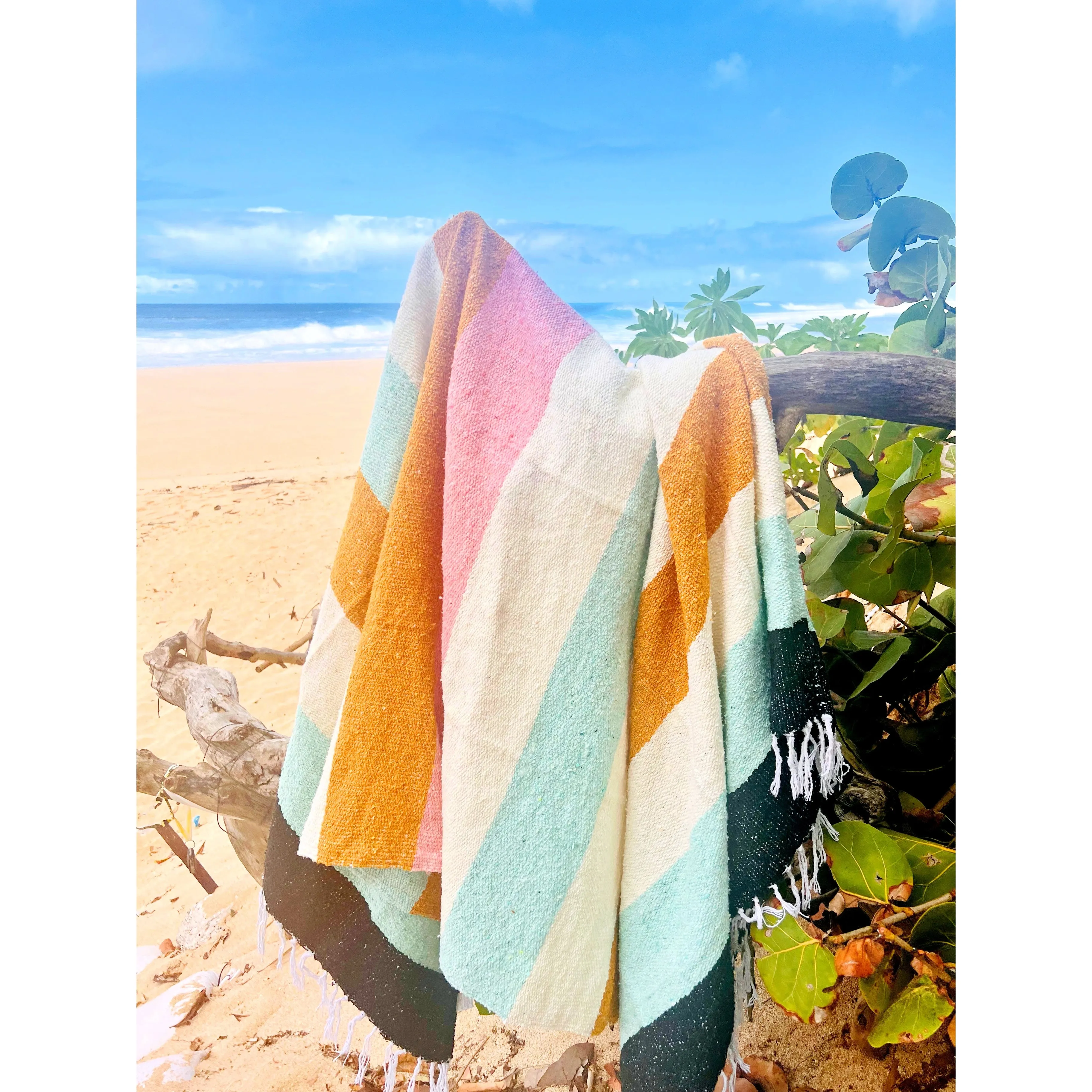 Ohana Lightweight Mexican Beach Blanket