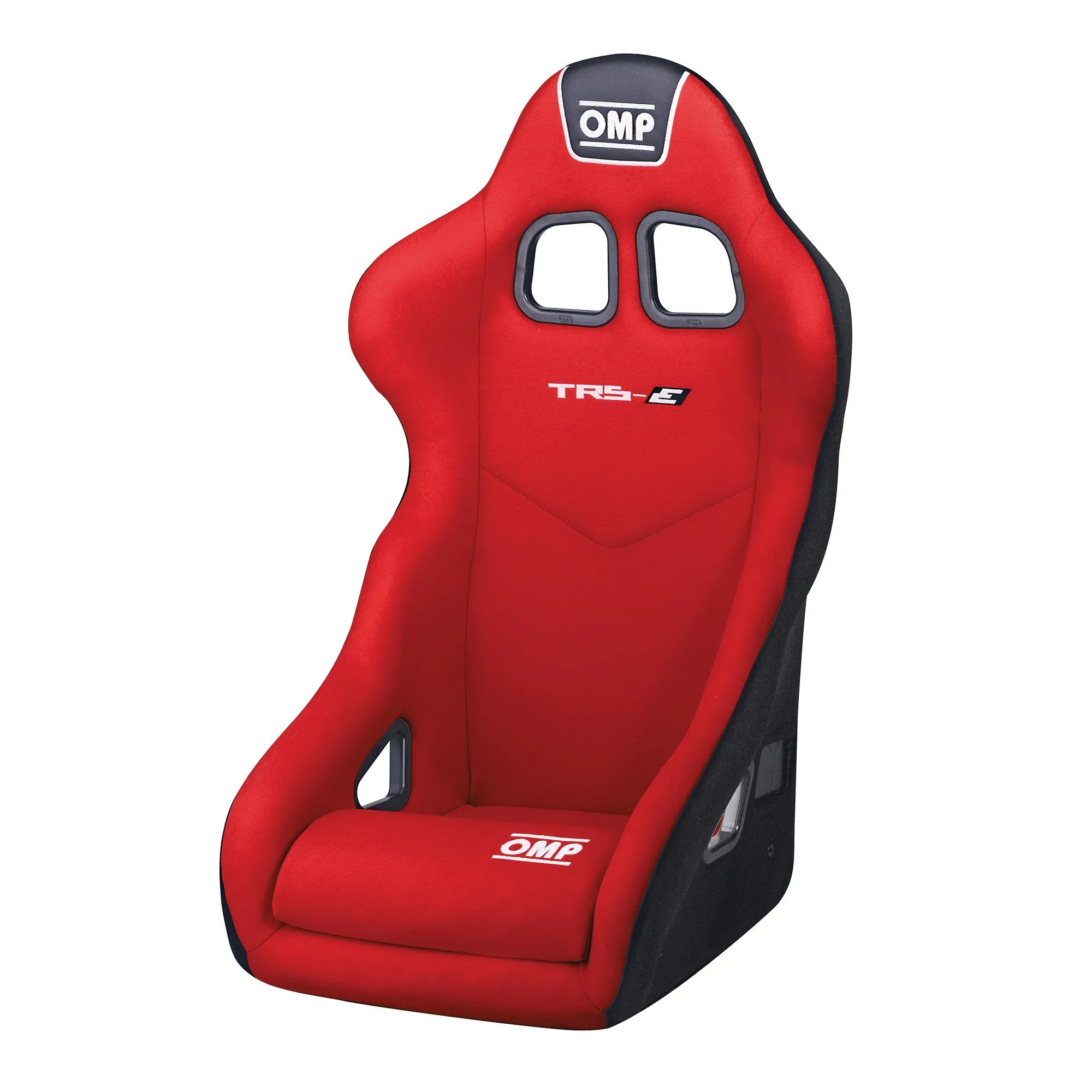 OMP TRS-E Racing Seats (Black / Blue / Red) Fixed Back