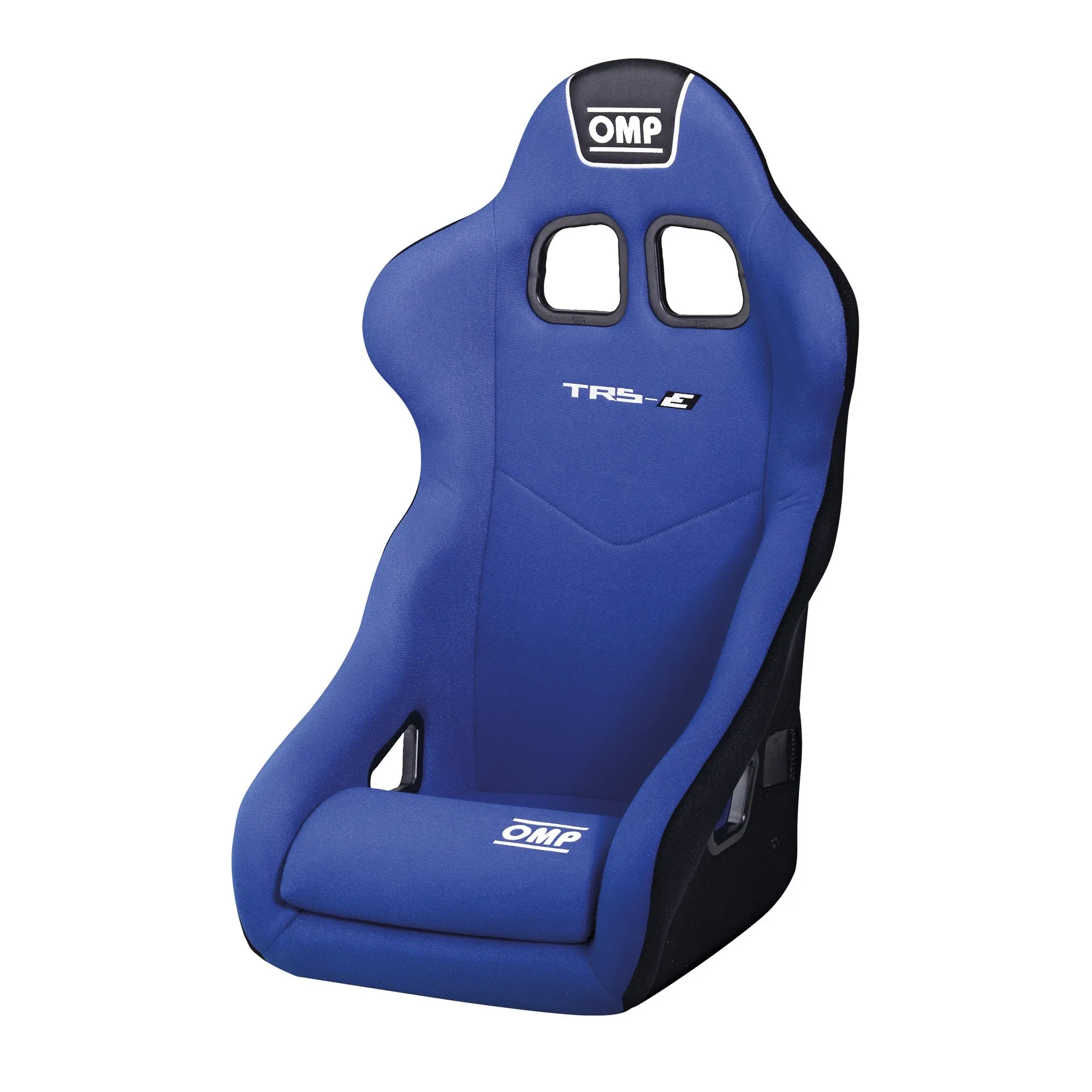 OMP TRS-E Racing Seats (Black / Blue / Red) Fixed Back