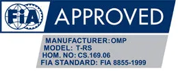 OMP TRS-E Racing Seats (Black / Blue / Red) Fixed Back