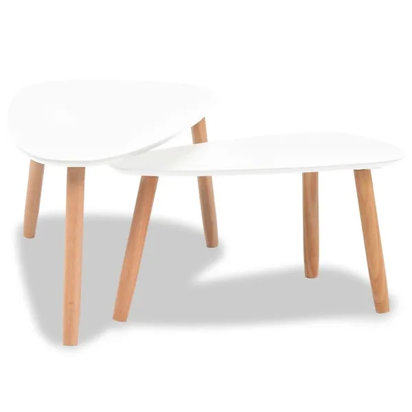 Pinewood Coffee Table Set 2 Pieces