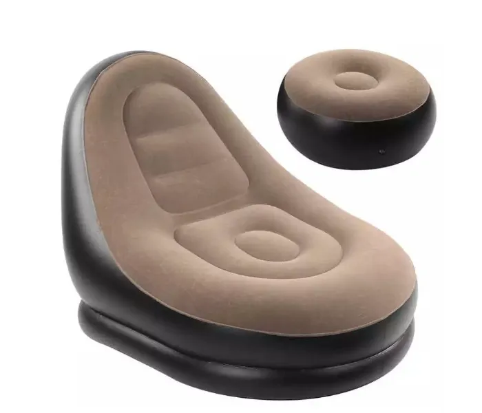 Portable Inflatable Sofa With Footrest