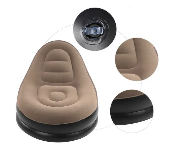Portable Inflatable Sofa With Footrest
