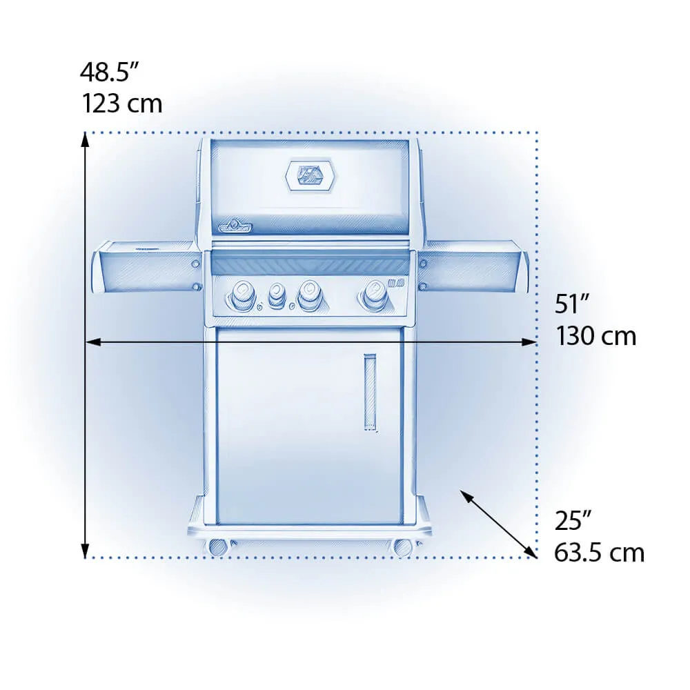 Rogue® XT 425 SIB

with Infrared Side Burner By Napoleon