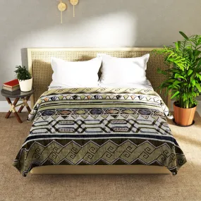 Rory Abstract Micro Fiber Blanket  - 250 GSM