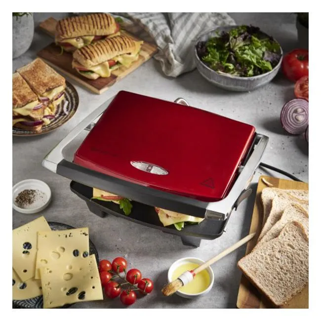 Russell Hobbs Sandwich Press - Red RHSP801RED...