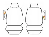 Seat Covers Set Suits Haval H8 Premium/Lux Wagon 8/2015-On Esteem Velour 2 Rows