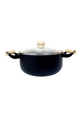 Slique Minimal Collection Ceramic Dutch Oven - Black