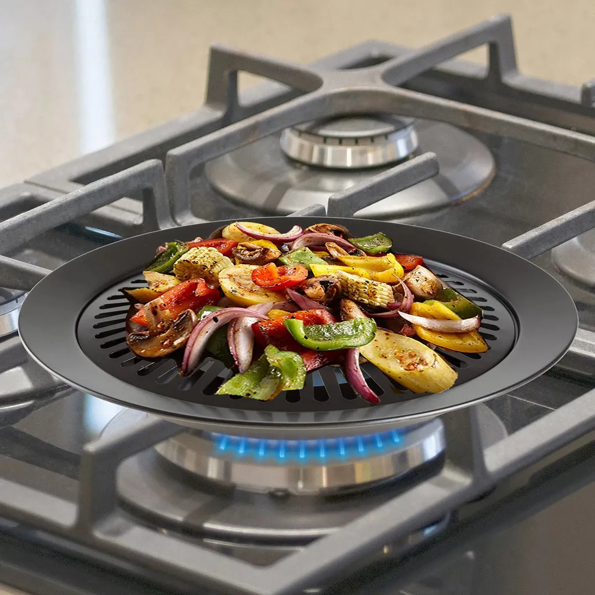 Smokeless Non-Stick Stovetop Grill