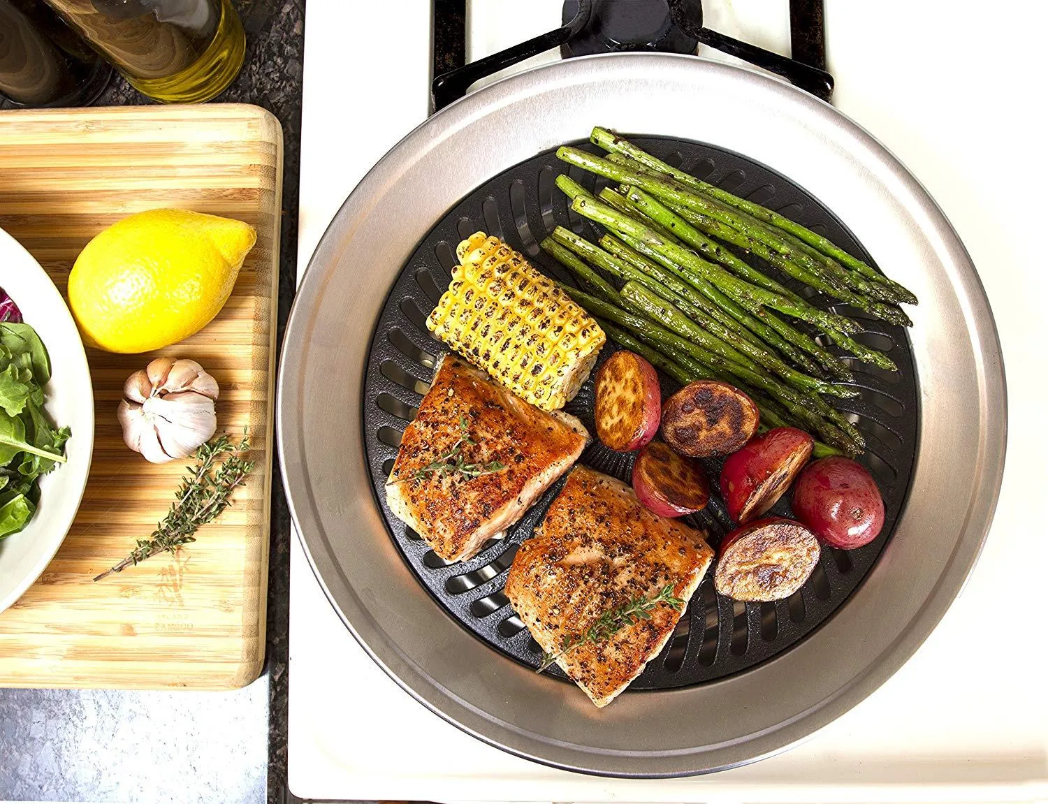 Smokeless Non-Stick Stovetop Grill