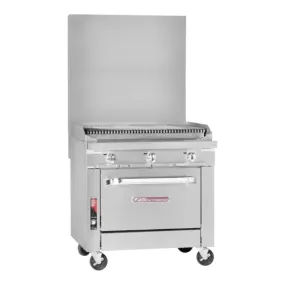 Southbend Platinum, P12N-C Gas Range 12” Charbroiler, 32000 Total Btu