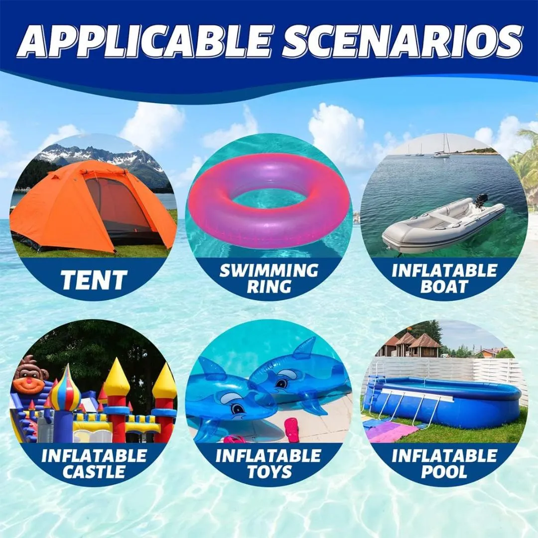 Sun Club Pool / PVC repair kit, Inflatable Toys repair patches 5x6 cm 10 pcs.