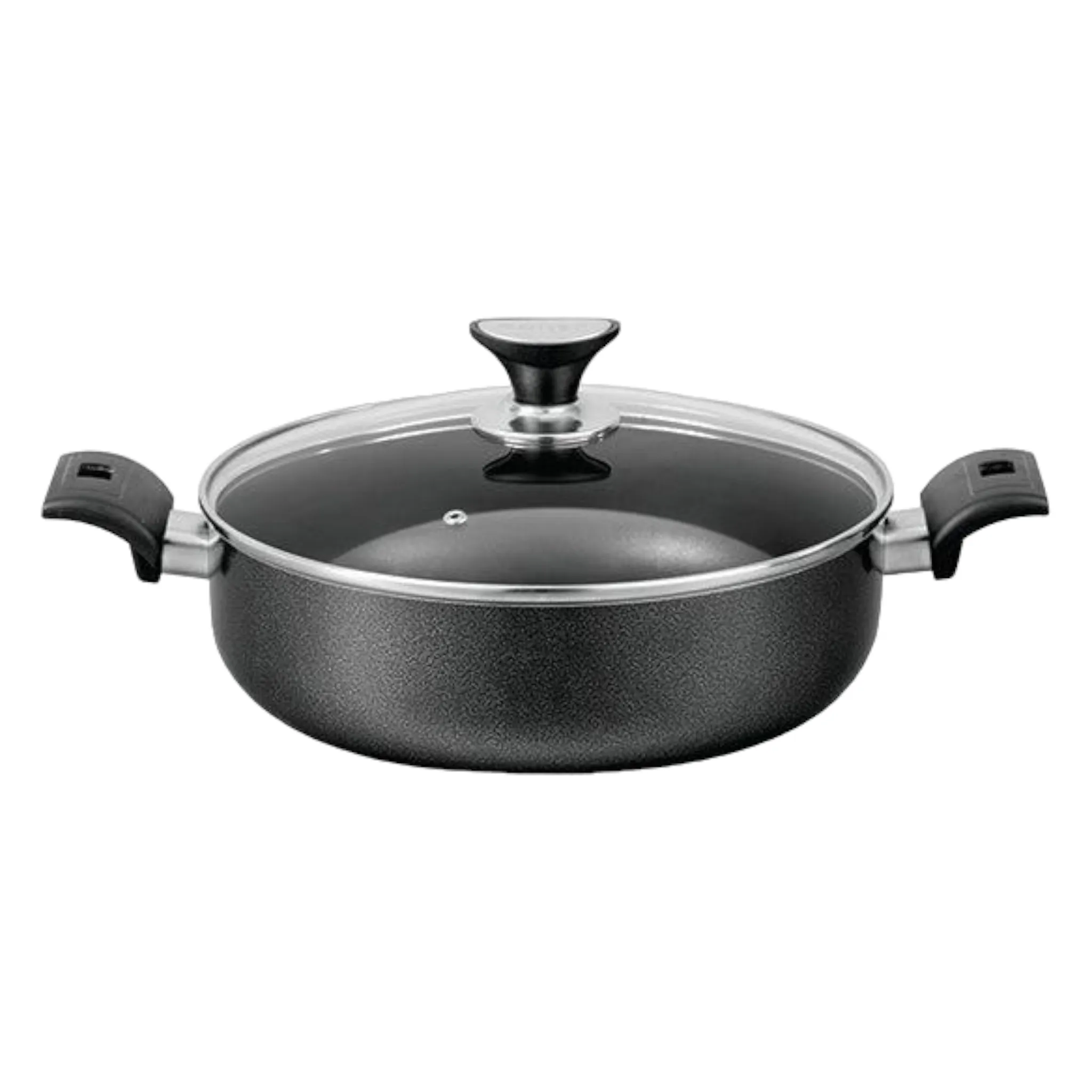 Sunnex Casserole Pot Non Stick with Glass Lid 24x12cm 50117 P122