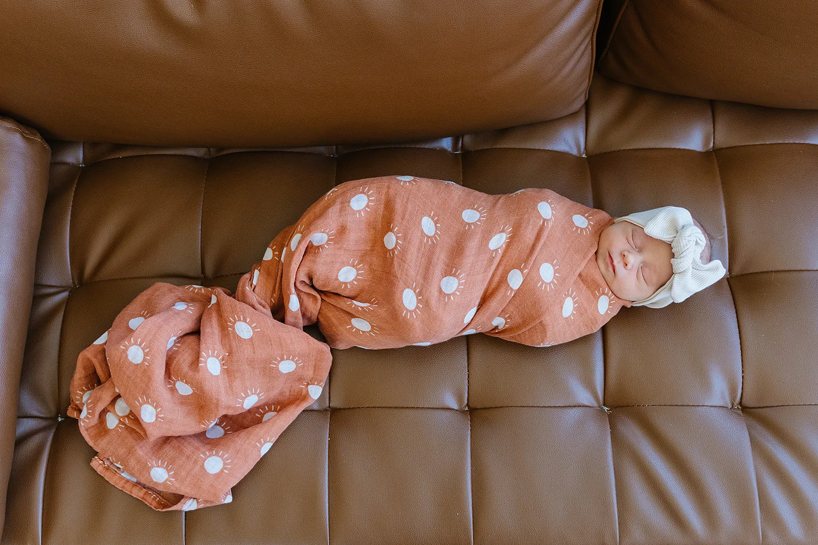 Sunshine Muslin Swaddle Blanket