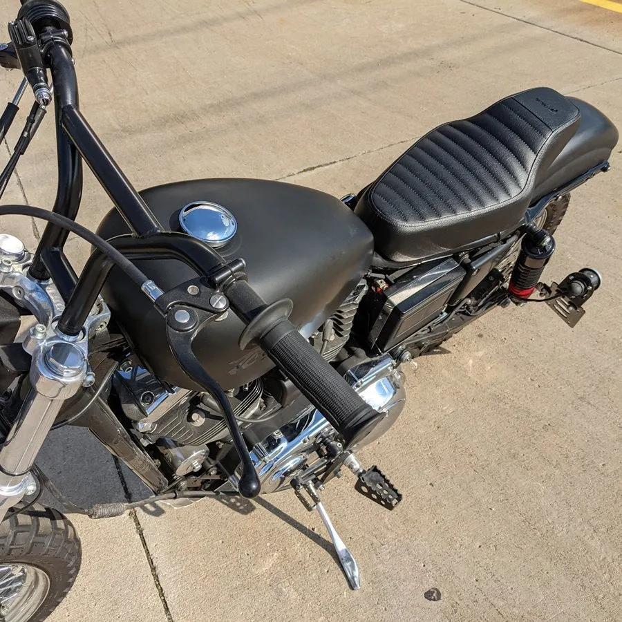 TC Bros. Tracker Seat Pleated fits 1986-2003 Sportster