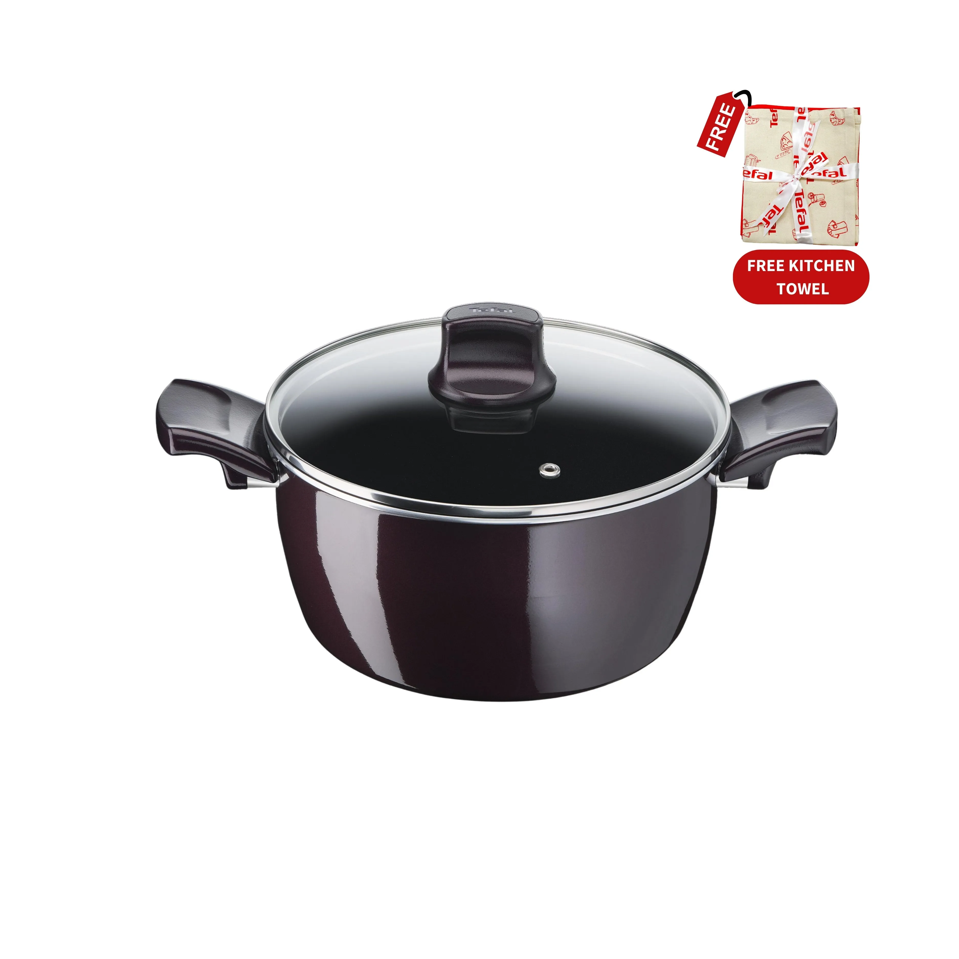 Tefal Resist Intense Collection Stainless Stew Pot 22cm