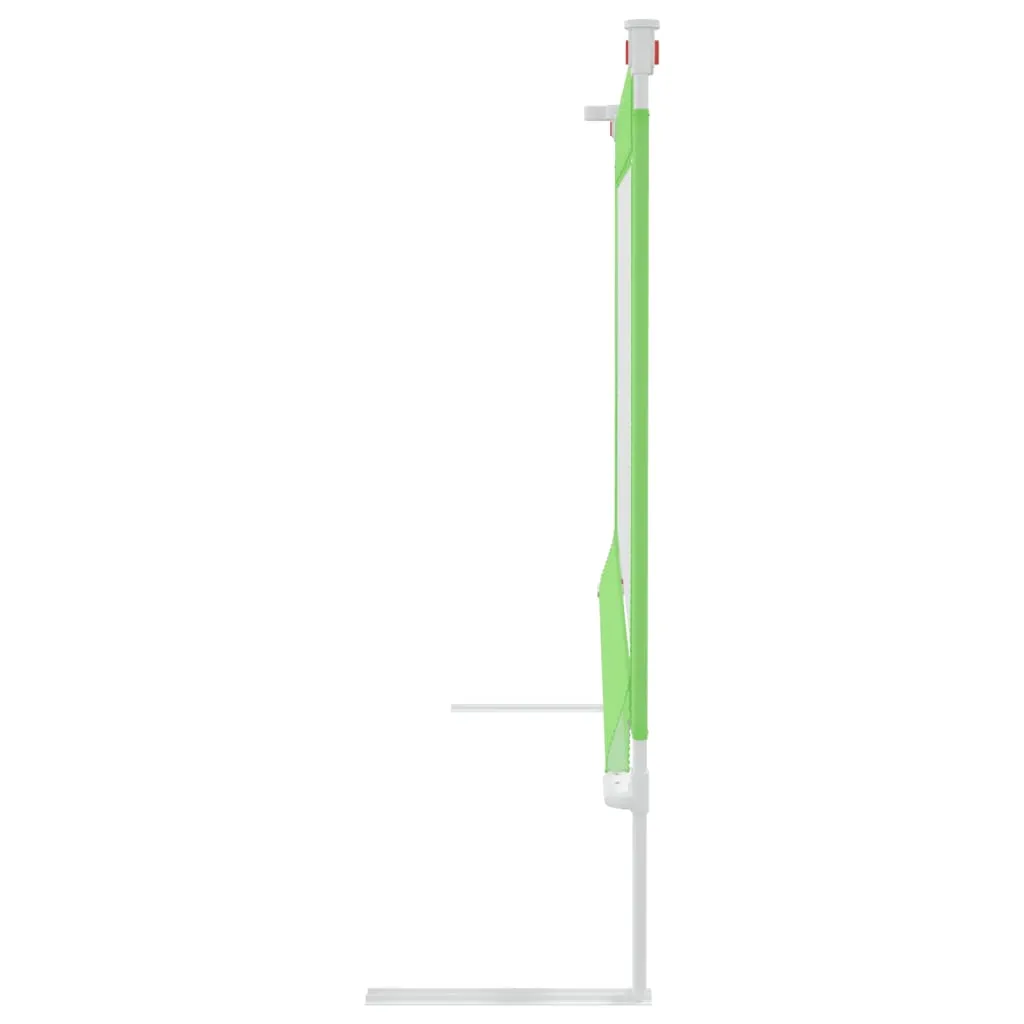 Toddler Safety Bed Rail Green 150x25 cm Fabric